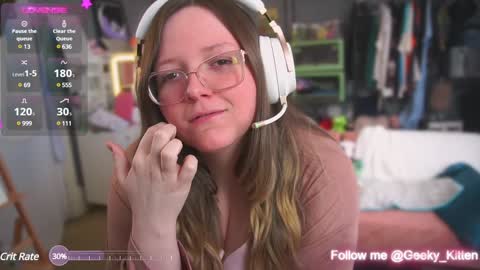 Snapshot of geeky_kitten chatting on January 25, 2025, 4:13 pm Geeky Kitten Leina - online show from January 25, 2025, 4:13 pm