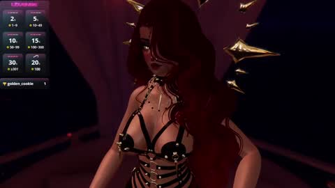 Snapshot of goddessreverie chatting on December 9, 2024, 6:34 am Goddess Reverie online show from December 9, 2024, 6:34 am