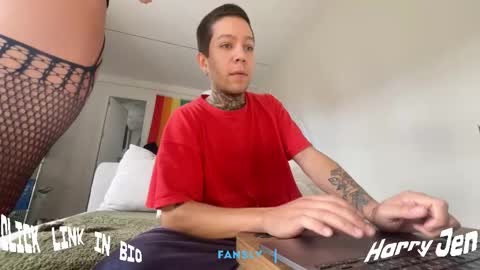 Snapshot of harry_jen chatting on October 26, 2025, 8:53 am TAP HERE choise Harry tattoo on chest  Jen curls hair online show from October 26, 2025, 8:53 am