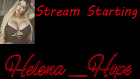 Helena Hope online show from September 19, 2025, 4:58 am