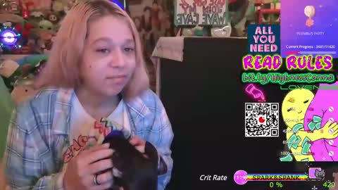 HiGHNESS CANNA online show from January 10, 2025, 4:33 am