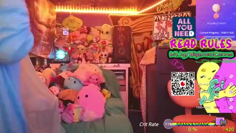 HiGHNESS CANNA online show from February 19, 2025, 6:21 pm