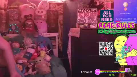 HiGHNESS CANNA online show from March 6, 2025, 10:04 pm