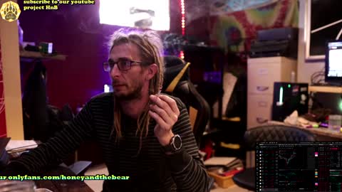 Snapshot of honeyand_thebear chatting on December 13, 2024, 7:32 pm Honey and Bear online show from December 13, 2024, 7:32 pm