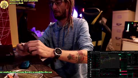 Snapshot of honeyand_thebear chatting on December 18, 2024, 1:45 pm Honey and Bear online show from December 18, 2024, 1:45 pm