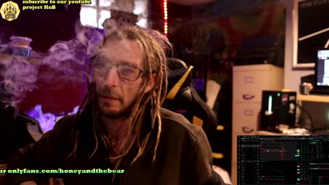 Snapshot of honeyand_thebear chatting on December 19, 2024, 1:07 pm Honey and Bear online show from December 19, 2024, 1:07 pm