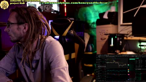 Snapshot of honeyand_thebear chatting on January 29, 2025, 1:07 pm Honey and Bear online show from January 29, 2025, 1:07 pm