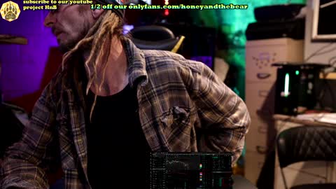 Snapshot of honeyand_thebear chatting on February 7, 2025, 1:11 pm Honey and Bear online show from February 7, 2025, 1:11 pm