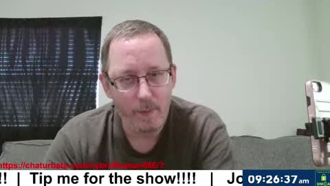 Bob Anderson online show from October 9, 2025, 2:26 pm