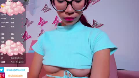 Snapshot of isabellamyers chatting on January 9, 2025, 5:43 pm isabellamyers online show from January 9, 2025, 5:43 pm
