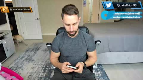 Jake Orion online show from January 25, 2025, 9:57 pm