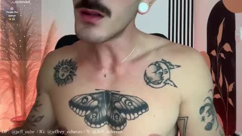 Snapshot of jeff_cube chatting on November 23, 2025, 2:33 am Jeff and Mugi Independent model online show from November 23, 2025, 2:33 am