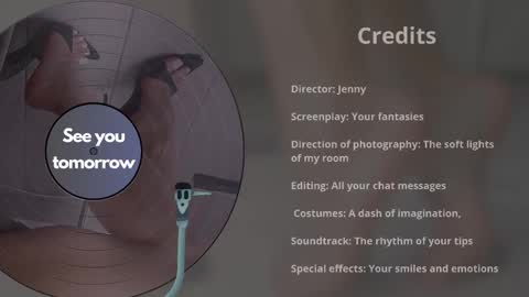 Jenny online show from November 11, 2025, 2:33 am