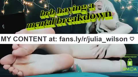 Snapshot of julia_wilson chatting on February 11, 2025, 5:07 pm ALL MY CONTENT at online show from February 11, 2025, 5:07 pm