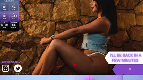 Snapshot of julietagames69 chatting on February 8, 2025, 4:25 am Julieth Gomez online show from February 8, 2025, 4:25 am