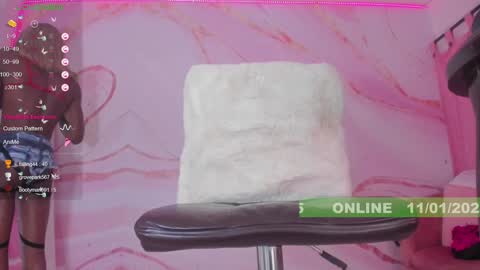 Snapshot of karlaebony_ts chatting on January 11, 2025, 7:17 am KARLA online show from January 11, 2025, 7:17 am