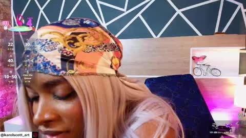 Snapshot of karol_scott1 chatting on September 18, 2025, 8:33 pm KAROL SCOTT online show from September 18, 2025, 8:33 pm