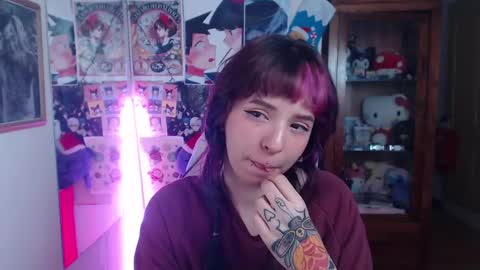 Snapshot of kitsunearineko chatting on December 7, 2024, 3:14 am Ari Keimiwrights  online show from December 7, 2024, 3:14 am