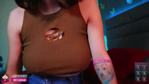 Snapshot of lady_boobs1 chatting on December 5, 2024, 3:28 pm Kathie Dicky online show from December 5, 2024, 3:28 pm