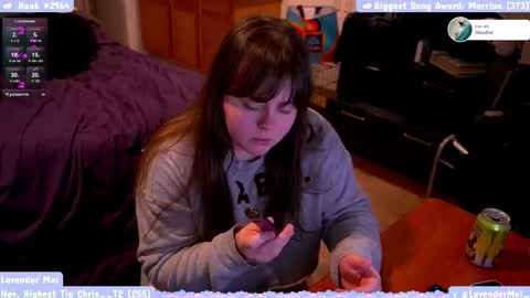 Snapshot of lavendermei chatting on November 12, 2025, 2:12 am LavenderMei online show from November 12, 2025, 2:12 am