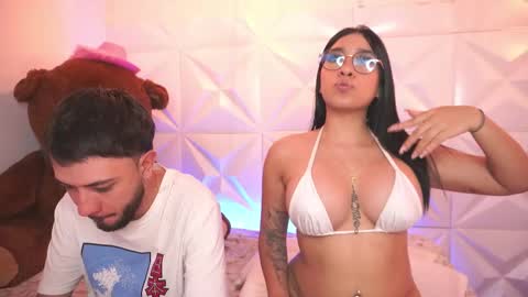 Snapshot of league_of_lovers2 chatting on March 7, 2025, 3:08 am Vero Andy and Caius online show from March 7, 2025, 3:08 am