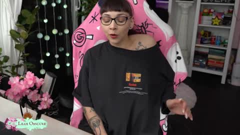 Snapshot of leahobscure chatting on September 21, 2025, 7:26 pm Leah online show from September 21, 2025, 7:26 pm