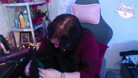 Snapshot of lilomoon69 chatting on January 24, 2025, 7:41 am Lilo online show from January 24, 2025, 7:41 am