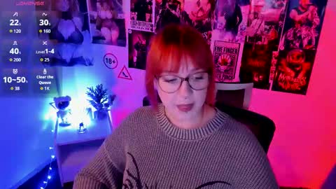 Snapshot of margaret_red chatting on October 5, 2025, 7:23 pm Margaret online show from October 5, 2025, 7:23 pm
