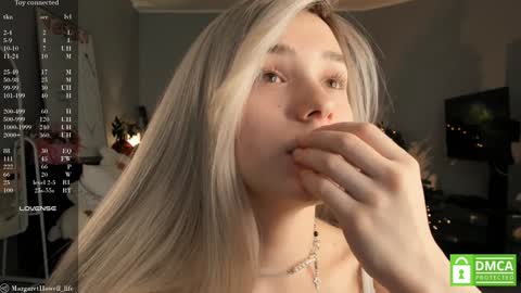 Snapshot of margarethowell chatting on January 22, 2025, 6:10 am Margaret online show from January 22, 2025, 6:10 am