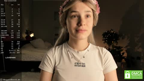 Snapshot of margarethowell chatting on February 1, 2025, 7:26 am Margaret online show from February 1, 2025, 7:26 am