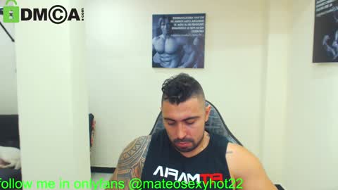 Snapshot of mateosexyhot22 chatting on January 29, 2025, 12:01 am Mateo online show from January 29, 2025, 12:01 am