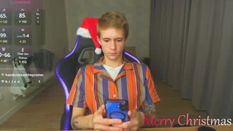 Snapshot of max_gen chatting on December 25, 2024, 2:14 am Max Gen with tats 24years  And Ethan without tats 20 years online show from December 25, 2024, 2:14 am
