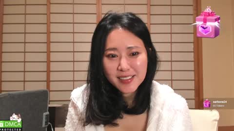 Snapshot of maybenanako chatting on January 26, 2025, 6:07 am Nanako online show from January 26, 2025, 6:07 am