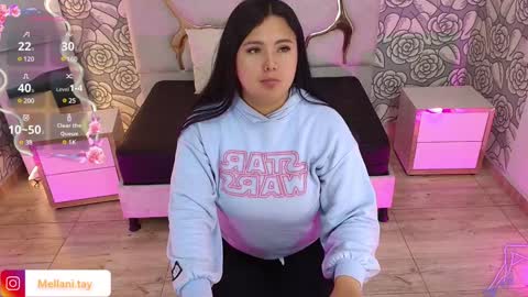 Snapshot of mellani_tay chatting on January 4, 2025, 3:07 am Mellani  online show from January 4, 2025, 3:07 am