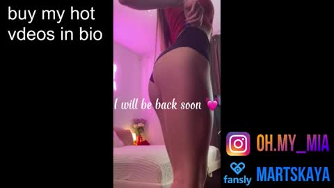 Snapshot of mia4sin chatting on October 22, 2025, 10:15 am Mia Martskaya online show from October 22, 2025, 10:15 am