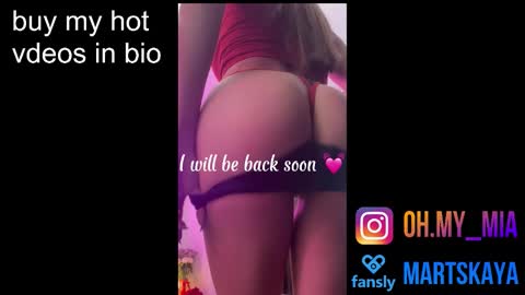 Snapshot of mia4sin chatting on October 23, 2025, 10:36 am Mia Martskaya online show from October 23, 2025, 10:36 am