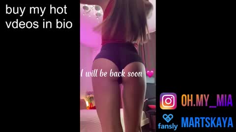 Snapshot of mia4sin chatting on October 31, 2025, 9:21 am Mia Martskaya online show from October 31, 2025, 9:21 am