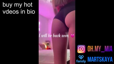 Snapshot of mia4sin chatting on November 12, 2025, 9:21 am Mia Martskaya online show from November 12, 2025, 9:21 am