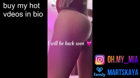 Snapshot of mia4sin chatting on November 27, 2025, 6:37 am Mia Martskaya online show from November 27, 2025, 6:37 am