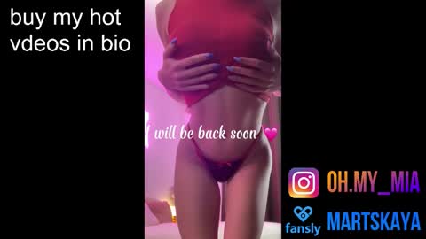 Snapshot of mia4sin chatting on December 14, 2025, 7:58 am Mia Martskaya online show from December 14, 2025, 7:58 am