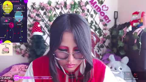 Midori 7u7 online show from December 6, 2024, 4:28 pm