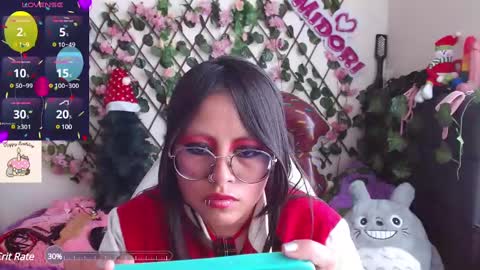 Midori 7u7 online show from December 9, 2024, 8:12 pm