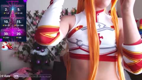 Midori 7u7 online show from December 12, 2024, 5:37 pm