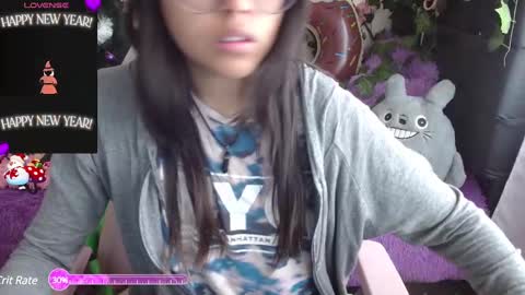 Midori 7u7 online show from January 3, 2025, 1:58 pm