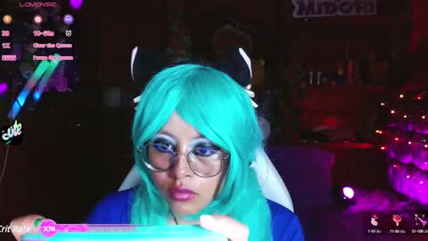 Midori 7u7 online show from March 11, 2025, 11:37 pm