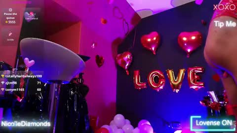 Miss Nicole online show from February 19, 2025, 9:47 pm