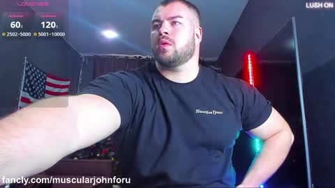 Snapshot of muscularjohnforu chatting on February 10, 2025, 11:46 am click icon for peach  online show from February 10, 2025, 11:46 am