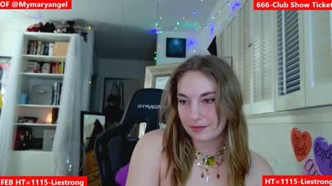 Snapshot of mymaryangel chatting on February 7, 2025, 1:25 am mymaryangel online show from February 7, 2025, 1:25 am