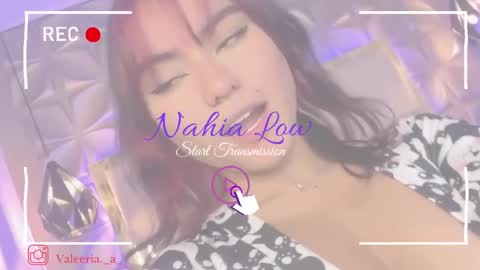 Snapshot of nahia_low chatting on March 3, 2025, 3:08 am  Valeria  online show from March 3, 2025, 3:08 am