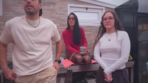 Snapshot of naughtyluxe chatting on November 6, 2025, 9:54 am ANDREA STEPH MIKE online show from November 6, 2025, 9:54 am